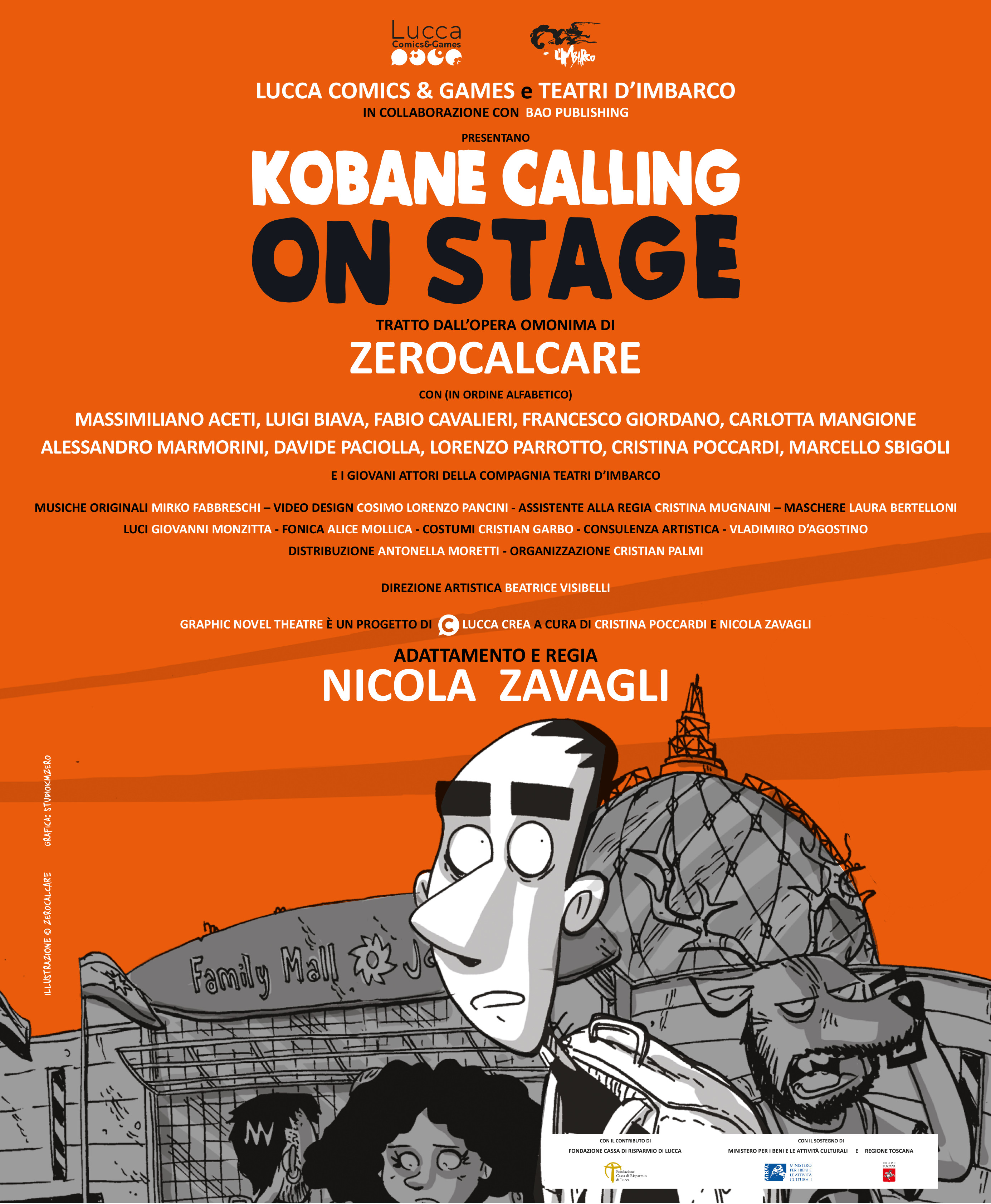 Kobane calling on stage